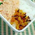 SP♪'s cooksnap of when they made ごはんの友☆たくあん塩昆布かつお節で☆.