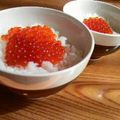 naonaohappy's cooksnap of when they made いくら醤油漬け.