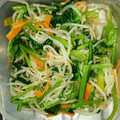 ○ちょび○'s cooksnap of when they made 小松菜ともやしのナムル.