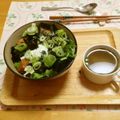 komutatata's cooksnap of when they made ユーリンチ風香味から揚げ丼.