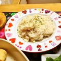 komutatata's cooksnap of when they made クラムチャウダースープパスタ.