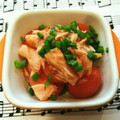 あーこ姐's cooksnap of when they made 鮭とトマトの簡単和風サラダ♪.
