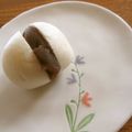 低カロ探検隊's cooksnap of when they made 簡単材料2つ☆コロンと可愛い餅麩でモナカ.