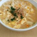 あさここなっつ's cooksnap of when they made かきたま汁にゅうめん.
