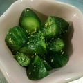 MOKA19's cooksnap of when they made 簡単♪きゅうりと青じその和え物.
