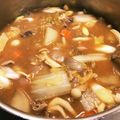 waka01's cooksnap of when they made あったか生姜みそ鍋.