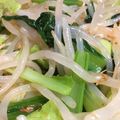 めるーが's cooksnap of when they made もやしと小松菜のナムル.