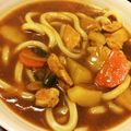 あきとぬ's cooksnap of when they made レトルトカレーうどん☆残り物を利用して♡.