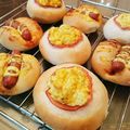 arutoren's cooksnap of when they made 成形しやすい、パン生地。〜コーンマヨ編〜.