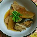☆リナックマ☆'s cooksnap of when they made ぶりのあらで( ≧∀≦)ぶり大根♪.