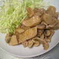 クック163VUB☆'s cooksnap of when they made マッシュルームソースのポークソテー.