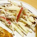 ＊実月＊'s cooksnap of when they made りんご農家のリンゴサラダ.