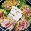 ゆーともりん's cooksnap of when they made 白菜と豚ばら肉のミルフィーユ豆腐鍋.