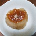 クック0D32LS☆'s cooksnap of when they made 味噌田楽で 風呂吹き大根.