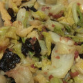 Plus009's cooksnap of when they made 白菜と油揚げの梅肉山椒和え.