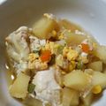 抹茶もつこ's cooksnap of when they made じゃがいも☆玉ねぎ☆たまごの煮物.