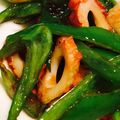 junkoの日々's cooksnap of when they made 《簡単♪小鉢》ピーマンと竹輪の きんぴら.