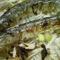 モカシナ's cooksnap of when they made サンマときのこと銀杏の秋の炊き込みご飯.