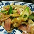 チハロック's cooksnap of when they made 風邪予防に♫簡単白ネギベーコンバター醤油.