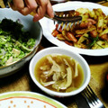 shikkachan's cooksnap of when they made 舞茸と玉ねぎのコンソメスープ.
