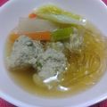 ☆☆あっきん☆☆'s cooksnap of when they made 簡単❇鶏団子と白菜の鍋.