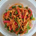クミッフィ's cooksnap of when they made 生姜とピーマンと人参のきんぴら☆おつまみ.