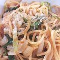 あたむ❤189's cooksnap of when they made 昔懐かし～喫茶店の焼きそば風スパゲッティ.
