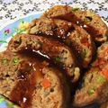 クックUKW45I☆'s cooksnap of when they made 型なし♪カラフル☆ミートローフ.