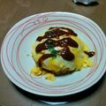 ビキナーもんちゃん's cooksnap of when they made 大人気☆簡単ふわとろチキンオムライス.