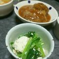 ぐりんぶー♪'s cooksnap of when they made 簡単に♪小松菜と豆腐のごまあえ♪.