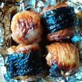 家菜の人's cooksnap of when they made ちくわの海苔チーズ巻き（すき焼き味）.