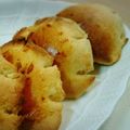熊林檎's cooksnap of when they made 薄力粉でしっとり。かぼちゃクリームパン。.