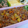 おんかめ's cooksnap of when they made 実家の味！豚挽き肉のそぼろふりかけ.