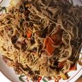 ちーほ❁'s cooksnap of when they made 素麺で焼きそば.