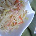 ミワボシ's cooksnap of when they made ゆでもやしとカニカマの柚子胡椒ポン酢.