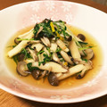 ☆ふなみ☆'s cooksnap of when they made 水菜としめじの煮浸し.