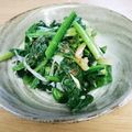 とっとっとまとちゃん's cooksnap of when they made 旨い! ほうれん草とワカメのお浸し.