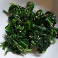 クックQNOM99☆'s cooksnap of when they made ほうれん草のナムル(急いでいる時の).