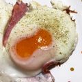 あこーーたん's cooksnap of when they made とっても簡単✨ベーコンエッグ.