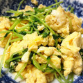 こはる・▽・'s cooksnap of when they made 豆苗とふんわり卵の炒め物.