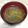maki_08's cooksnap of when they made 細サツマイモオニオンコンソメスープ☆.
