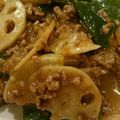 みみみ３３３'s cooksnap of when they made 味付け1つ♡蓮根&大根の挽き肉あんかけ.