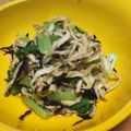 ヤバ妻's cooksnap of when they made サッパリ【切干大根と小松菜のごまポン酢】.