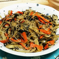 アメショのリョウちん's cooksnap of when they made 妊婦にも優しい☆ごぼうとひじきの炒め煮.
