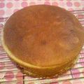 水空ひとみ's cooksnap of when they made 簡単☆おいしい！共立てスポンジケーキ.