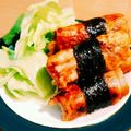 Minori☆A's cooksnap of when they made 豚ロースのねぎ味噌ロール.