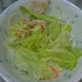 晶美☆'s cooksnap of when they made カニカマ簡単サラダ☆レタス.