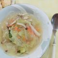 ゆーこリン♡'s cooksnap of when they made ✿ツナ缶　あったか春雨スープ✿.