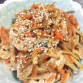 TMKnyanya's cooksnap of when they made きんぴらごぼう.