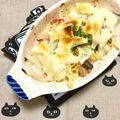 ふたごゆき's cooksnap of when they made じゃが芋とペンネの簡単グラタン.